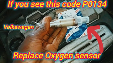 How to fix code P0134 Oxygen sensor circuit Bank1 sensor 1 No activity detected Volkswagen 