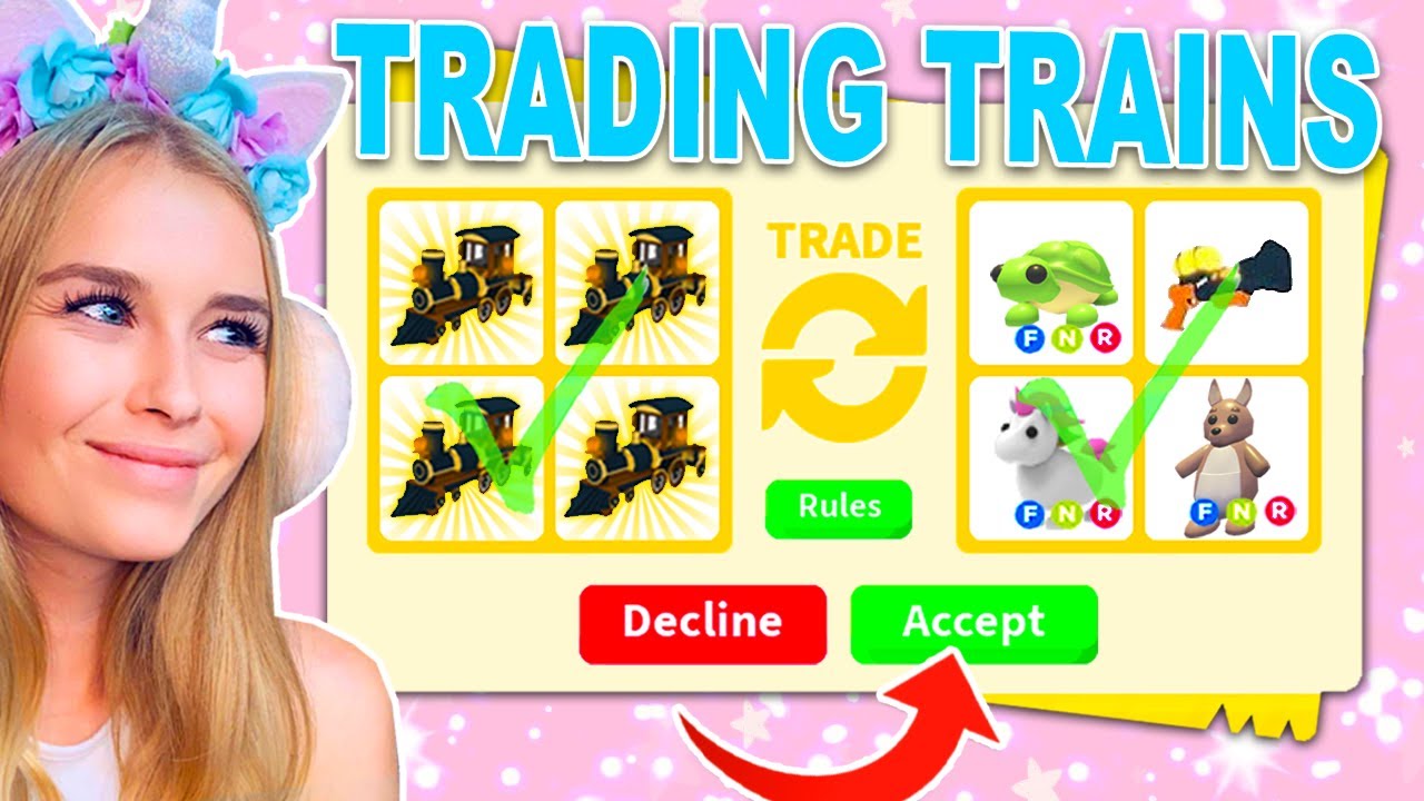 Trading Legendary Trains Only In Adopt Me Got Me This Roblox - rule 32 girl noob roblox