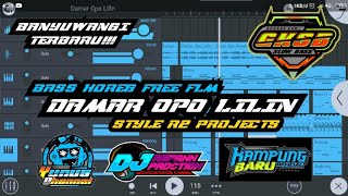 DJ DAMAR OPO LILIN || SLOW BASS STYLE R2 PROJECTS || FREE FLM!!!