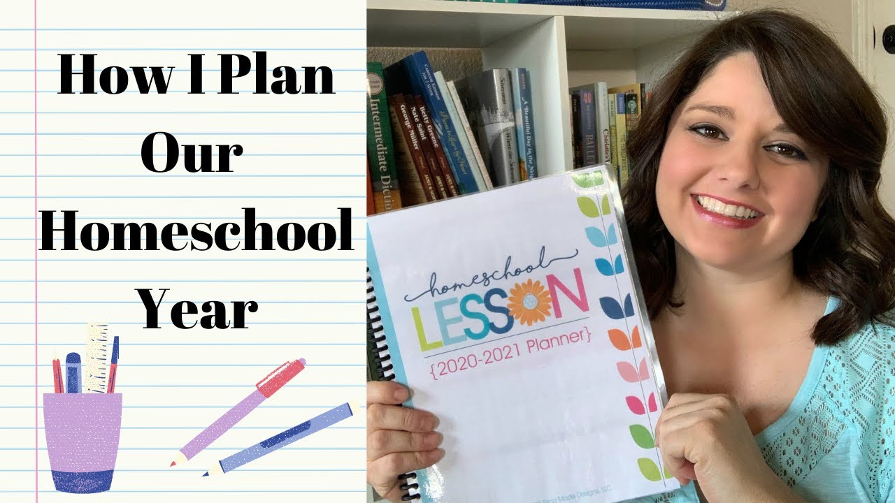 How I Plan Our Homeschool Year - YouTube