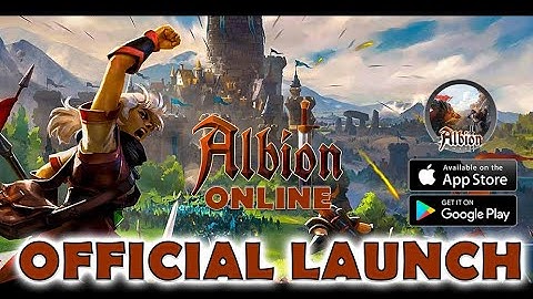 ALBION ONLINE MOBILE | OFFICIAL LAUNCH GAMEPLAY ( ANDROID/IOS ) #NewmobileGame #MMORPG