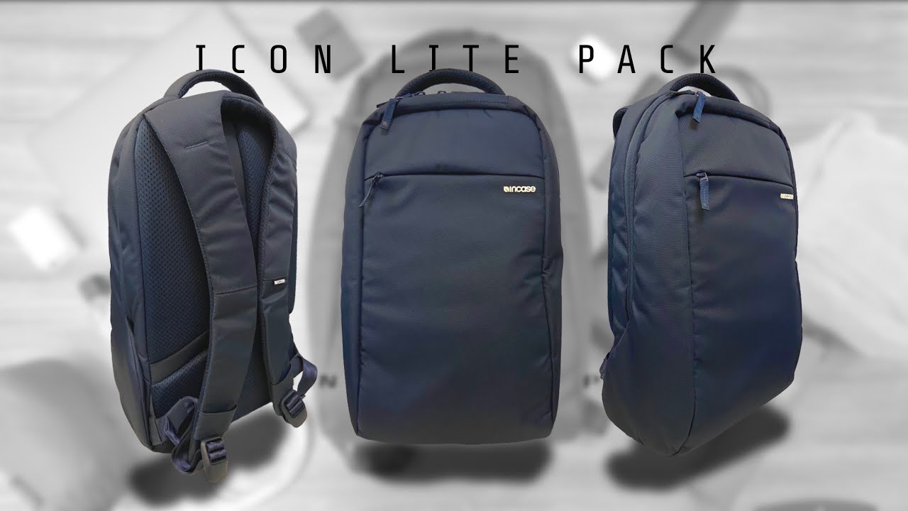 ventaja derrota daño INCASE ICON LITE PACK / Protectable Day Pack - Backpacking:vol.116 - YouTube