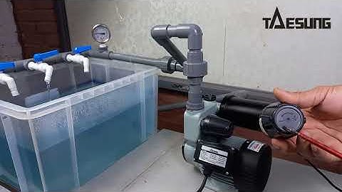 Hướng dẩn điều chỉnh rơ le cho máy bơm tăng áp cơ | Bơm Thông Minh