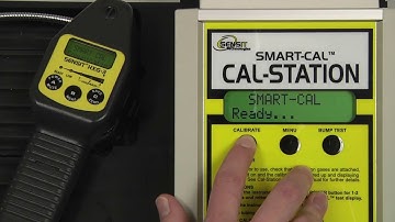 How to Perform a Calibration using the Sensit SMART-CAL Calibration Station