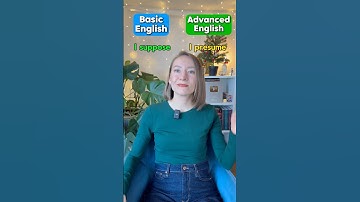 Basic English vs. Advanced English #basicenglish #advancedenglish #english #learnenglish