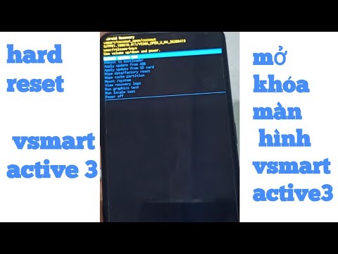 hard reset vsmart active 3 ,mở khóa màn hình vsmart active 3, HIEU MOBILE mới nhất 2023