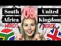 South African Words versus British Words | South African living in the UK