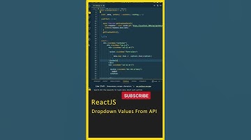 React JS Tutorial, (Dropdown Values From API), React JS in Telugu, React Course, Learn React, Forms