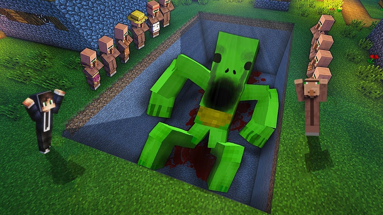 Pronašli Smo Jezivo Zakopano Telo Džinovskog Čudovišta u Minecraftu 😱💀