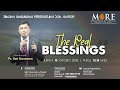 Ibadah MORE | The Real Blessings | Ps Awi Gunawan | 13 Okt 2023