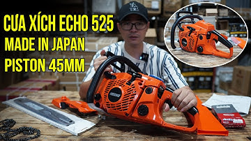 Cưa Xích Nhật Bản Echo 525 Phân Khúc Tầm Trung Đối Trọng Của Husqvarna 353 Xả 2 Cái Giá Rẻ