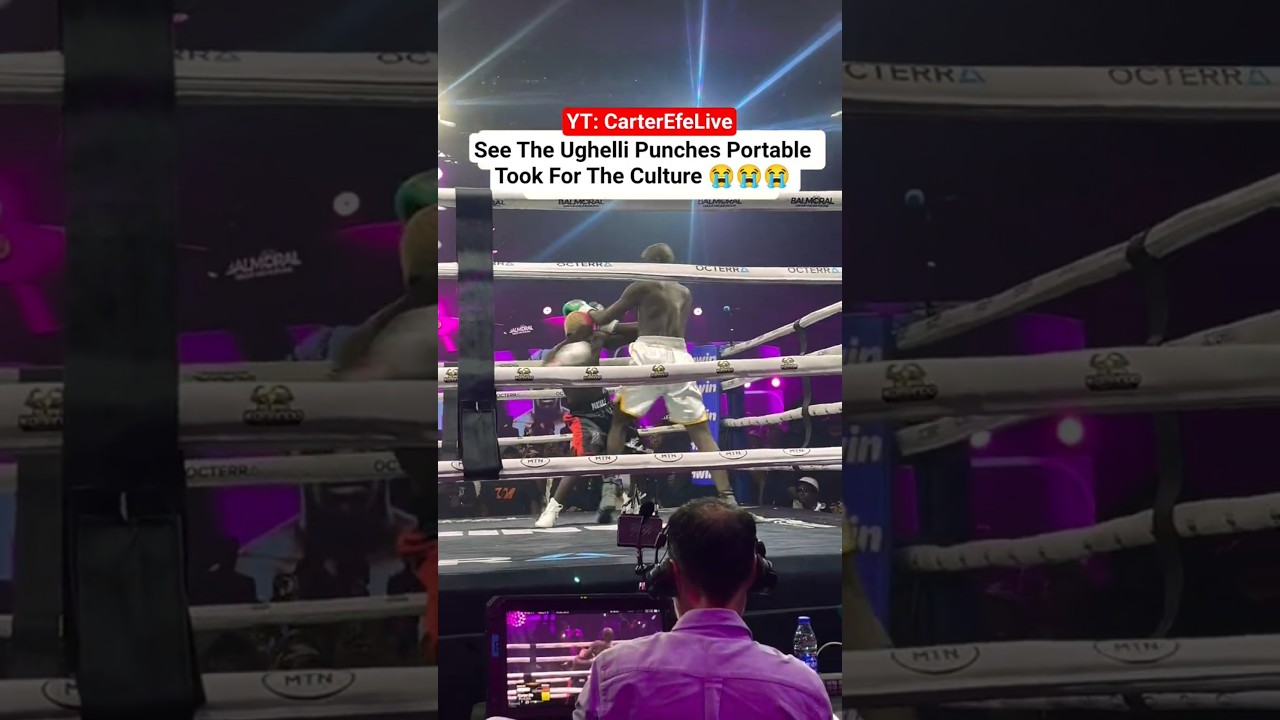 See Punches Portable Took From Carter 😭😭 #carterefe #machala #portable #naijaboxing #naijanews