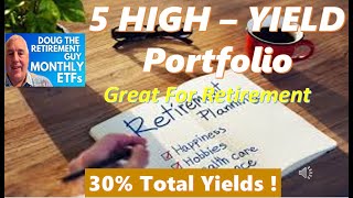 5 High-Yield Portfolio Paying MONTHLY BIG Dividends RETIRE EARLY