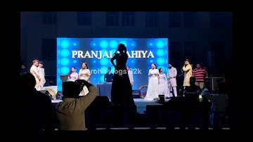 Pranjal Dahiya At Accurate institute of management and technology/Freshers Party 2k24