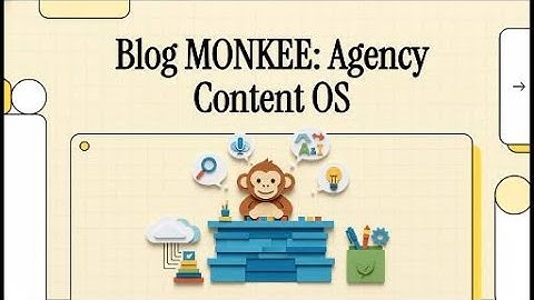 Blog MONKEE for AI Driven Content Creation at Scale that is better than your best writer!