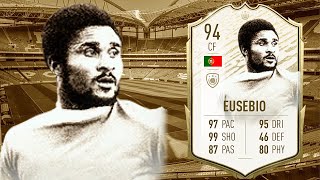 FIFA 20: EUSEBIO 94 PRIME ICON MOMENT PLAYER REVIEW I FIFA 20 ULTIMATE TEAM