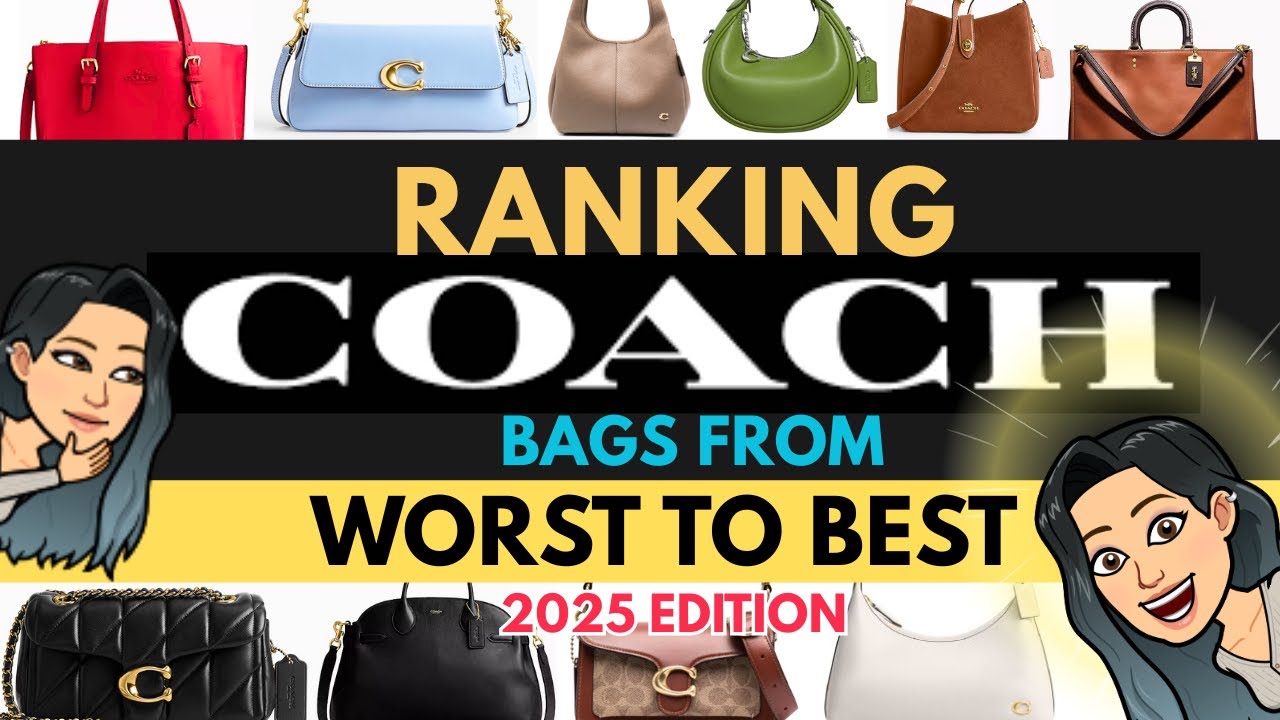 バッグ Coach Handbag Rank A ❓👜 Ranking COACH BAGS from WORST to BEST 👜 (2025 Edition