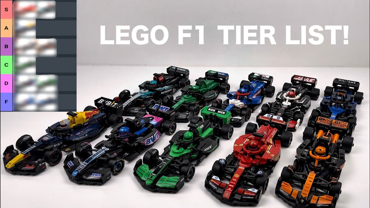 Список уровней LEGO F1 Speed ​​Champions!