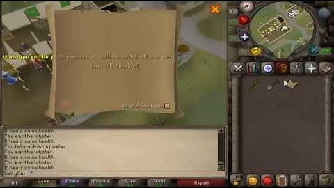 osrs clue scroll dig where 4 siblings and I all live with our evil overlord.