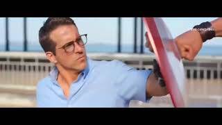 Chris Evans's scene from "free guy" the movies with Ryan Reynolds