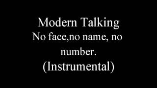 Modern Talking - No face, no name, no number.(Instrumental Flamenco)