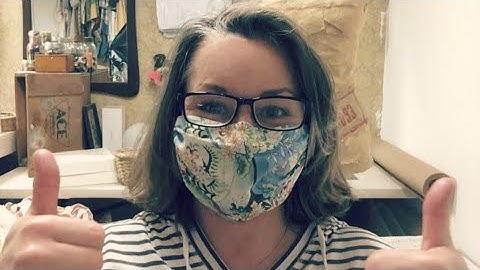 Face Mask DIY | How to make hospital face mask with nose wire | Easy Face Mask Tutorial