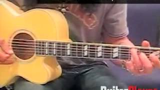 Video thumbnail of "Slash Rare Acoustic " Paradise City " Lesson"