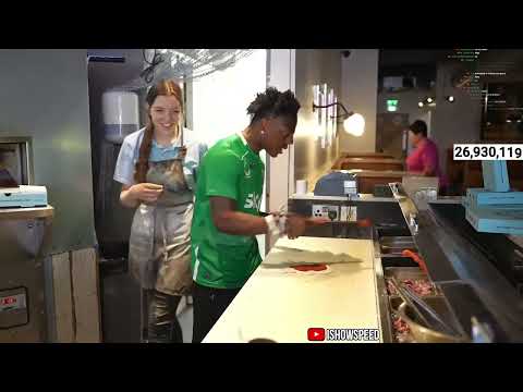 IShowSpeed Tries Making Pizza
