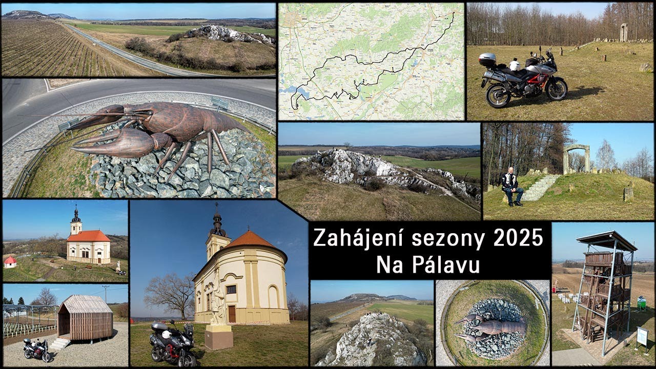 Zahájení sezony 2025 jízdou na Pálavu