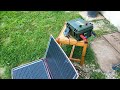 Manipulation contrleur pour recharger batterie lithium lifop04 avec panneaux solaires dokio