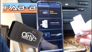 Test adaptateur OBD2 Carly Nouvelle Version 