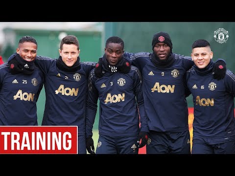 Manchester United train ahead of Valencia Champions League trip | UEFA Champions League