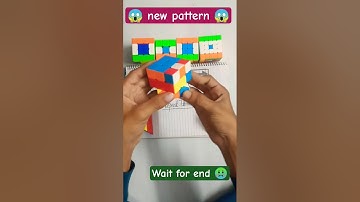 😱 Rubiks cube new pattern 🔥#shorts #trending #viral