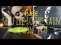 Adele  set fire to the rain and he wont go vinyl play
