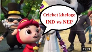 IND vs NEP live score brutal turnament | 12ball needs 13runs to win India | gattu the power champ screenshot 4
