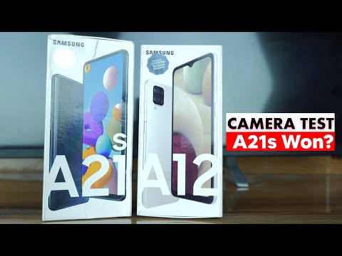 Samsung Galaxy A12 VS Samsung Galaxy A21s Camera Test Comparison
