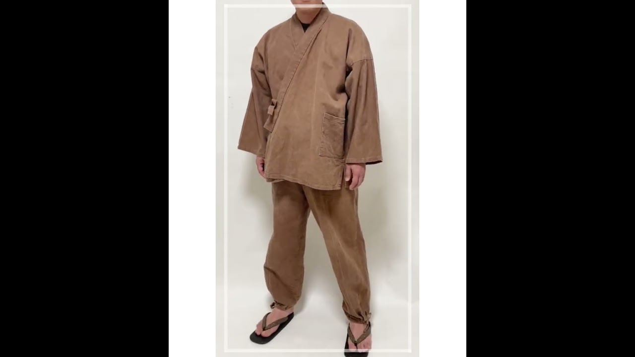 Timeless Beauty and Authenticity: Persimmon-dyed Samue – wasuianjapan
