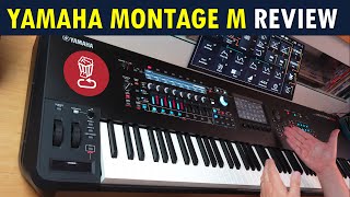 Yamaha Montage M Review // What's new // Poly AT keybed & ANX explored // M6/M7/M8x Tutorial