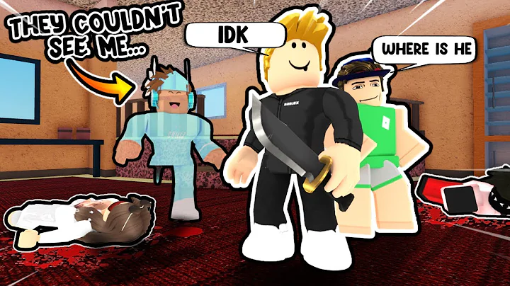 Trolling MM2 Teamers With GHOST PERK, And They THOUGHT I Was HACKING...