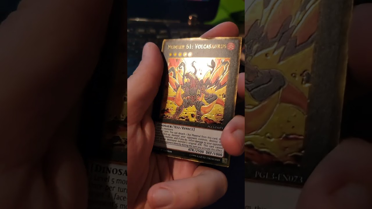 How I Etched Number 61: Volcasaurus from PGL3!