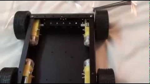 4WD Robot Base - unboxing and assembly