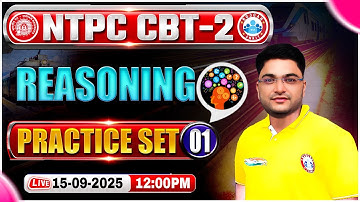 RRB NTPC CBT 2 Reasoning Classes | NTPC CBT 2 Reasoning Practice Set #01 | RRB NTPC Reasoning