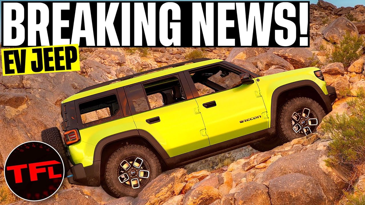 Breaking The All New Jeep Recon Is An Electric Topless Doorless Off