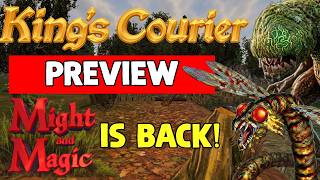 King's Courier Preview - Might and Magic Is Back! (Blobber RPG)
