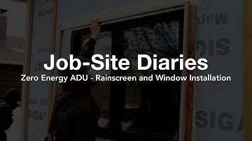 ADU Rainscreen and Window Integration