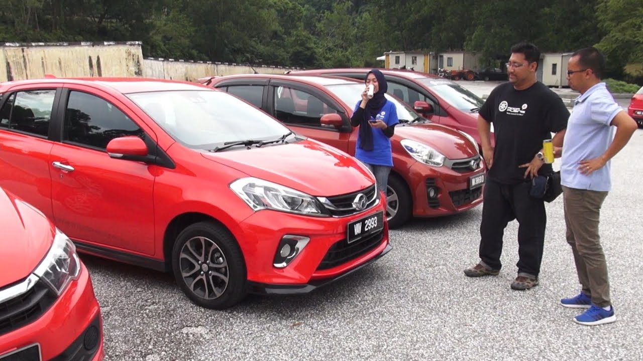 Perodua Myvi 2018 - Roda Pusing Review - YouTube