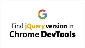 How to Check jQuery Version in Console [DevTools]