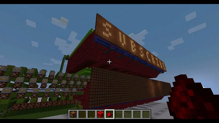 I made a (Bad) Redstone word processor in Minecraft