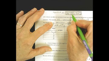 Math 2 - 7.1 Relationships Between Two Variables (2nd video)