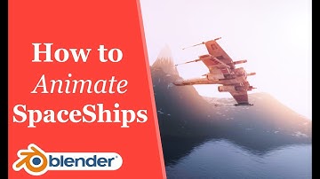 How To Make A Spaceship Animation in Blender - Tutorial